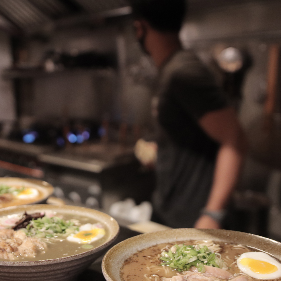 ラーメン屋さんの声